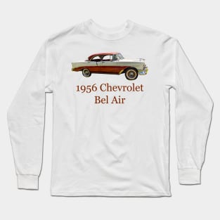 1956 Chevrolet Bel Air Long Sleeve T-Shirt